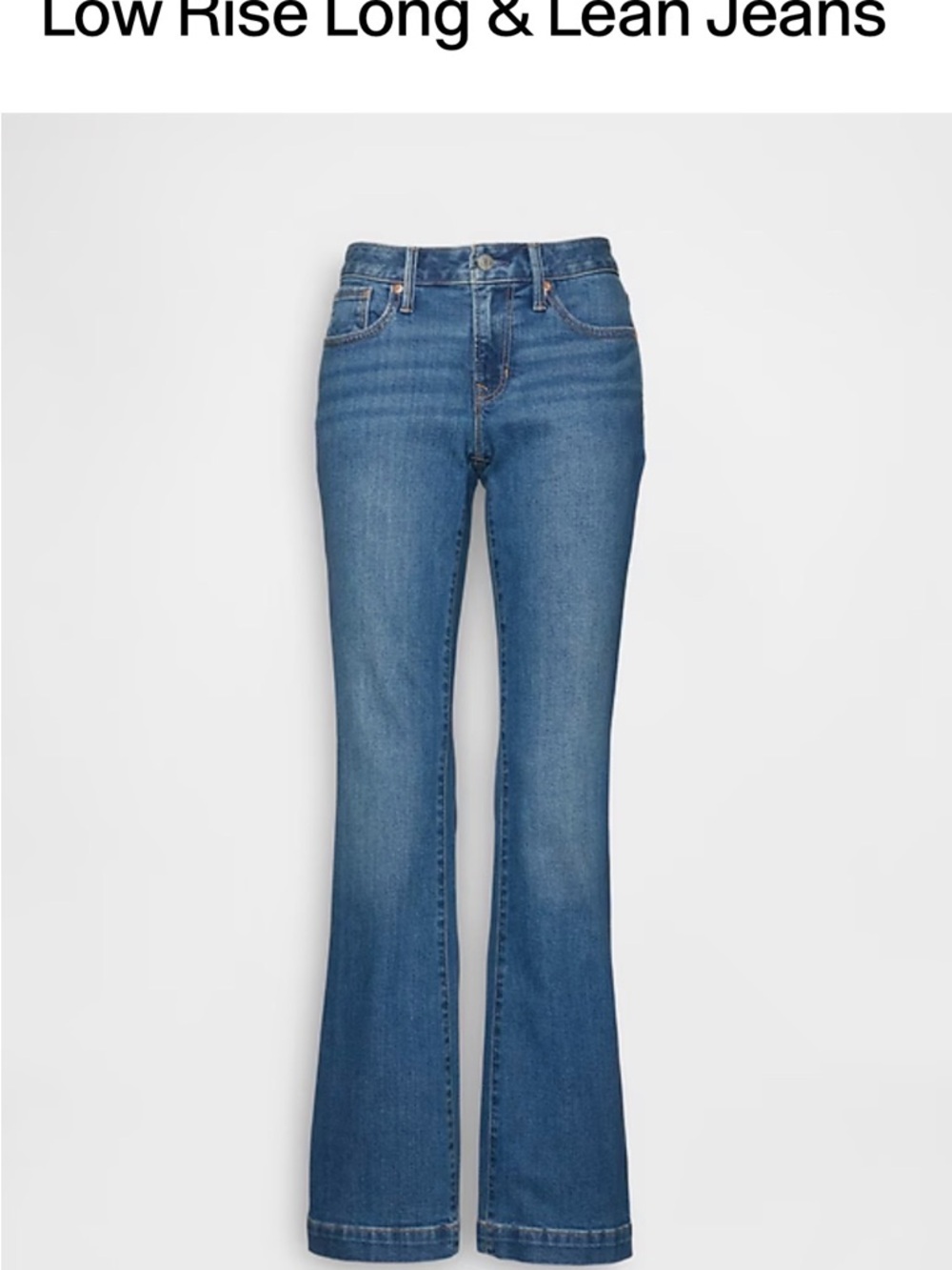 GAP Women's Flare Jeans Low rise NWT